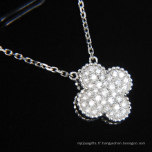 Bijoux synthétiques en forme de fleur de diamants